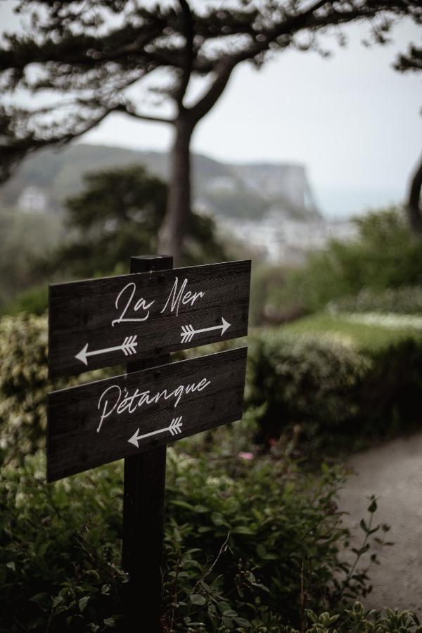 Domaine Saint Clair - Le Donjon Hotel Etretat Bagian luar foto