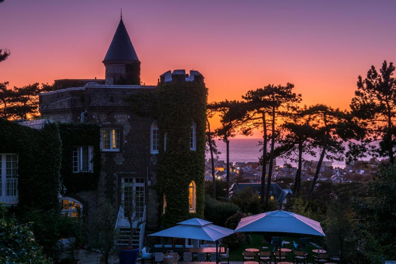 Domaine Saint Clair - Le Donjon Hotel Etretat Bagian luar foto
