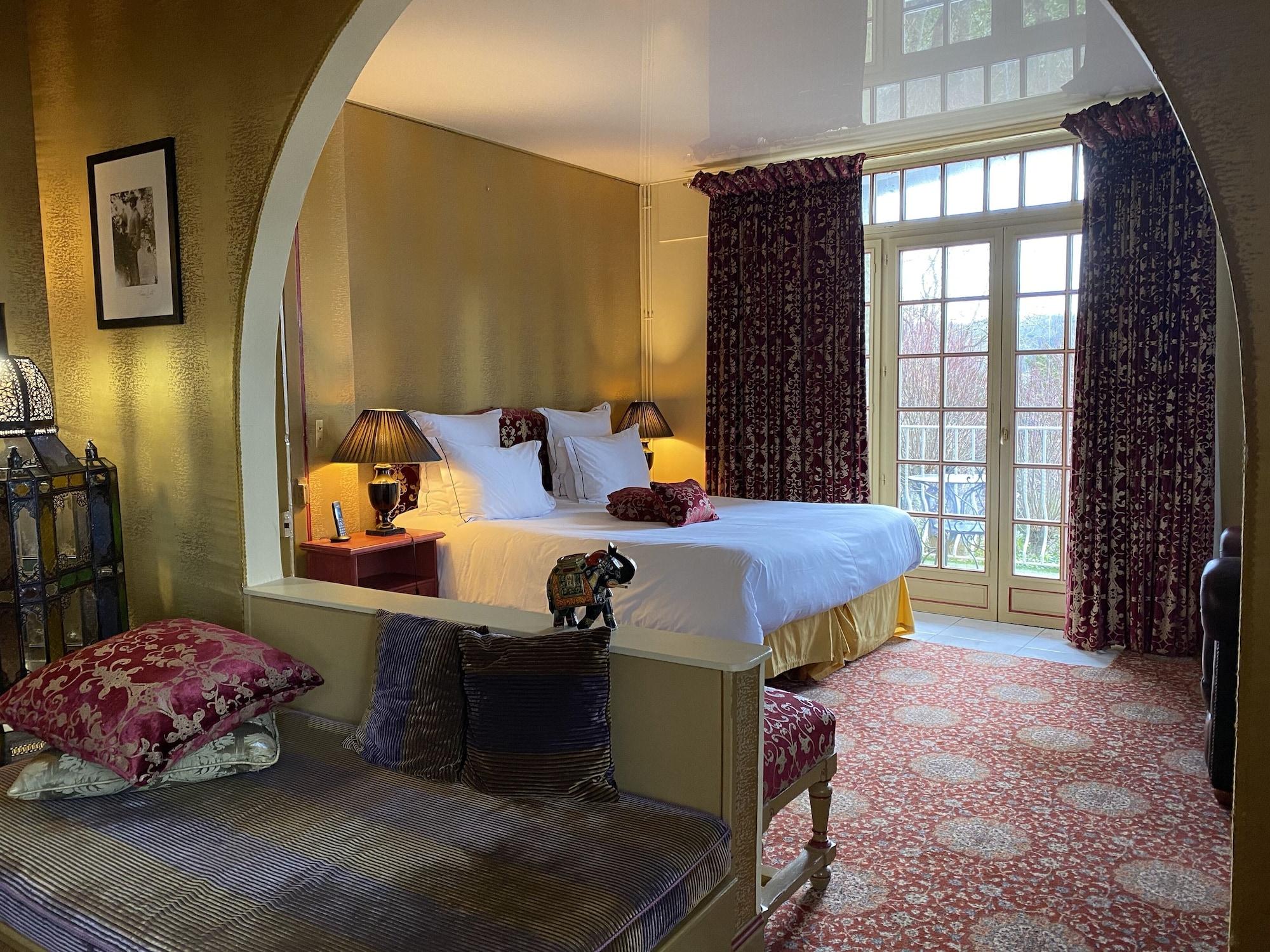 Domaine Saint Clair - Le Donjon Hotel Etretat Bagian luar foto