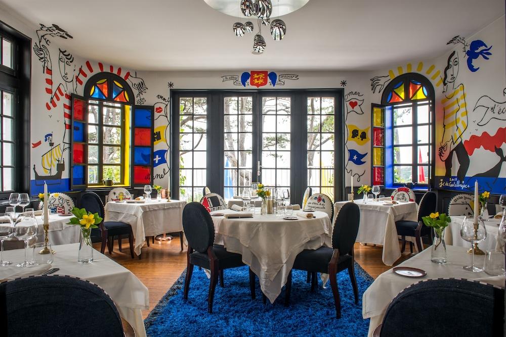 Domaine Saint Clair - Le Donjon Hotel Etretat Bagian luar foto