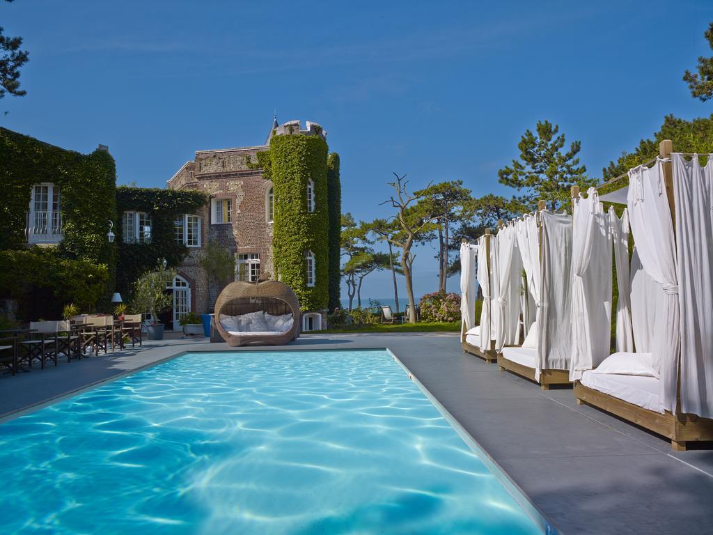 Domaine Saint Clair - Le Donjon Hotel Etretat Bagian luar foto
