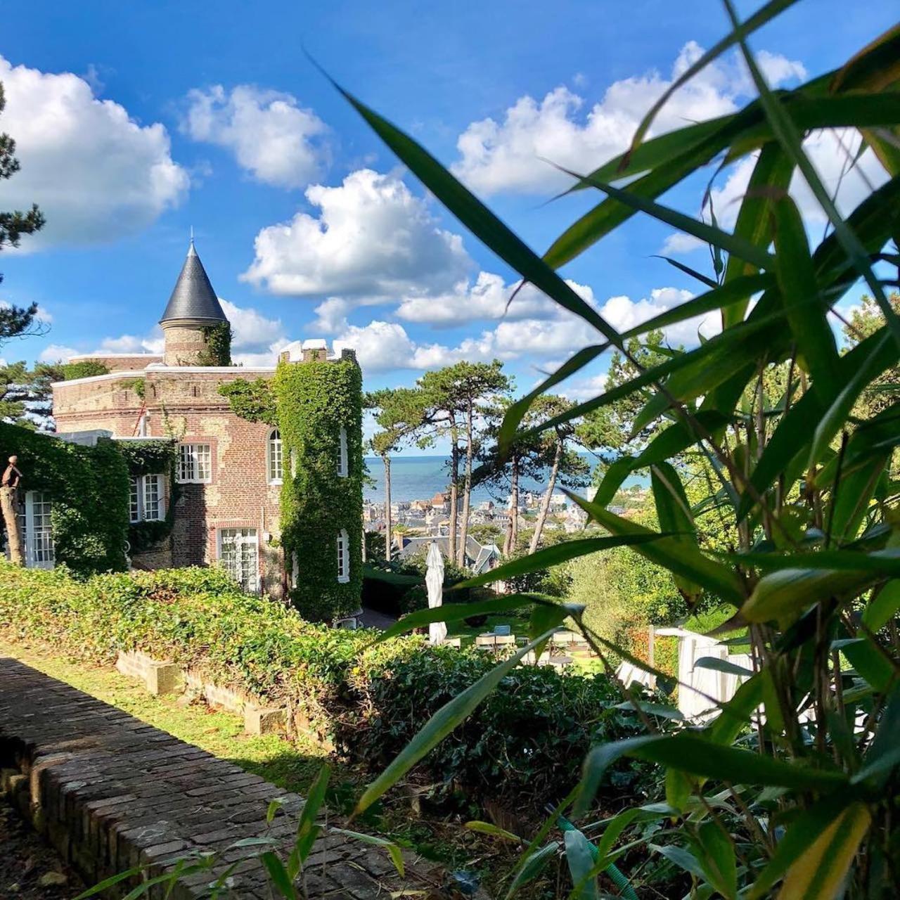 Domaine Saint Clair - Le Donjon Hotel Etretat Bagian luar foto