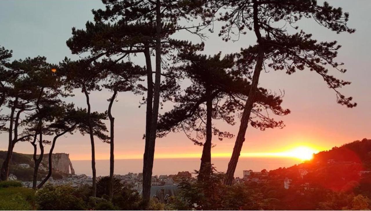 Domaine Saint Clair - Le Donjon Hotel Etretat Bagian luar foto